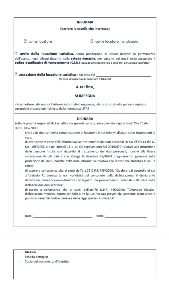 Procedura di acquisizione CIR Abruzzo_modulo