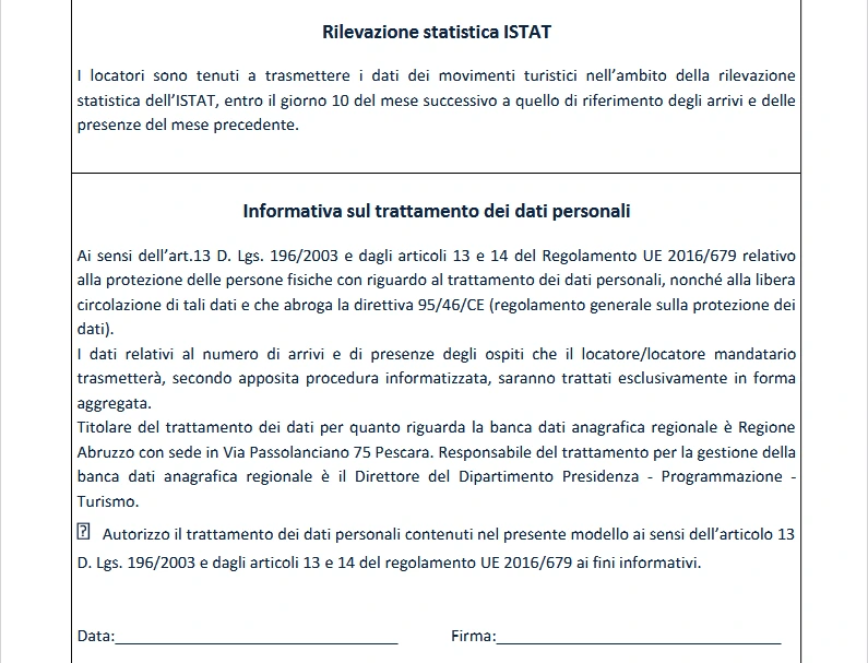 Procedura di acquisizione CIR Abruzzo_modulo