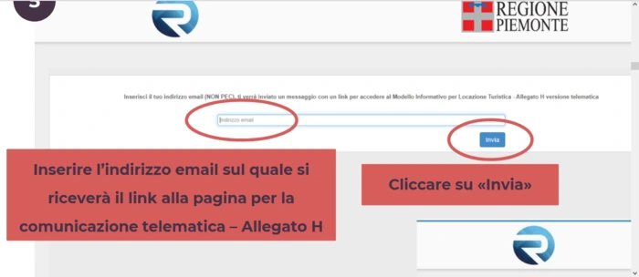 Procedura CIR Piemonte email