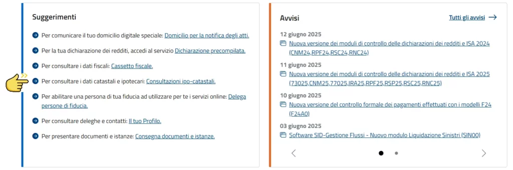 come scaricare una visura catastale online_consultazioni ipo-catastali