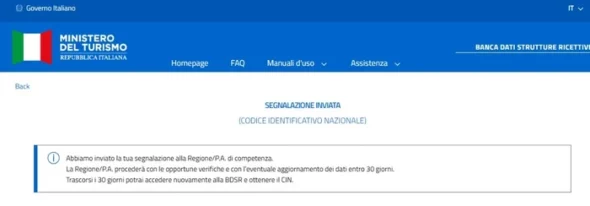 segnalazione struttura mancante cin