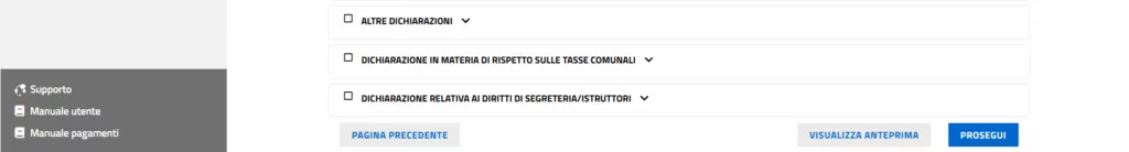 Ultime sezioni Ultime sezioni