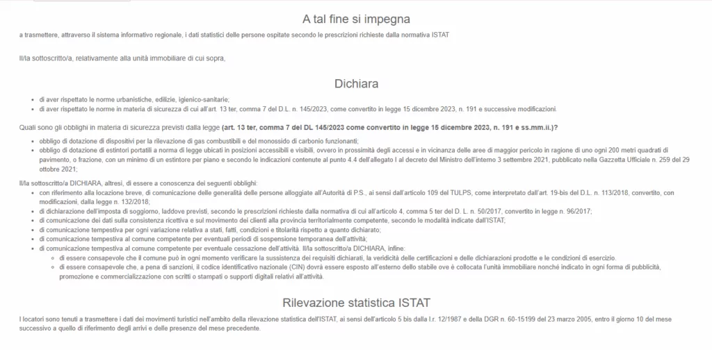 Dichiarazione - Sezione 1 Sezione 1 - Dichiarazioni