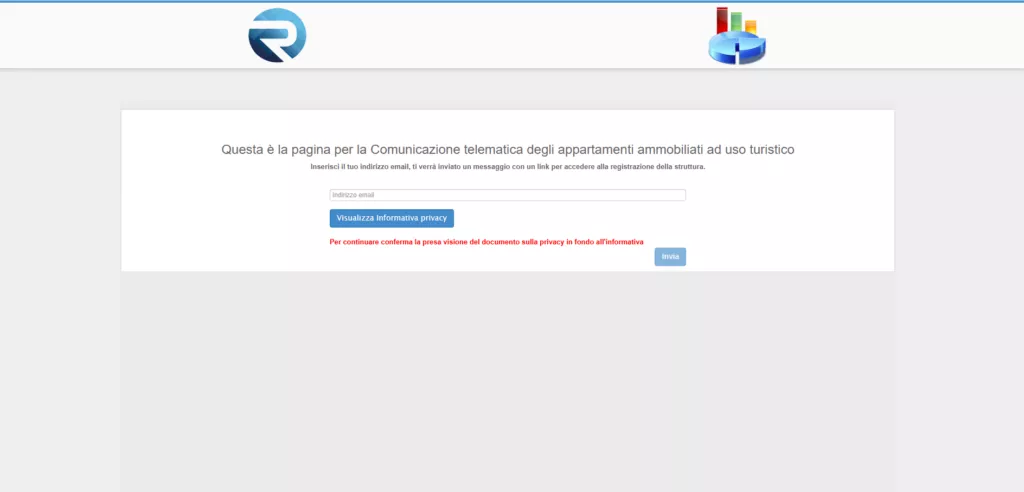 Inserire indirizzo mail