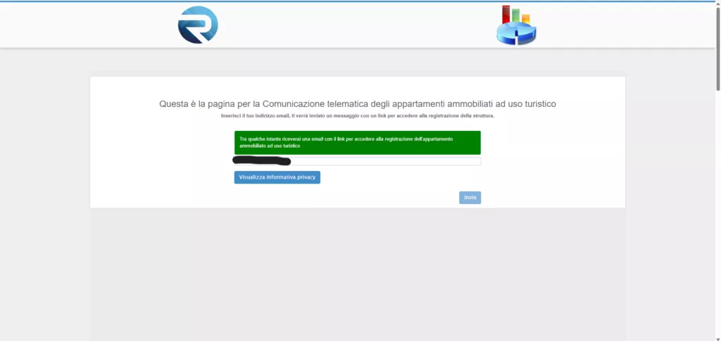 Invio mail per registrazione