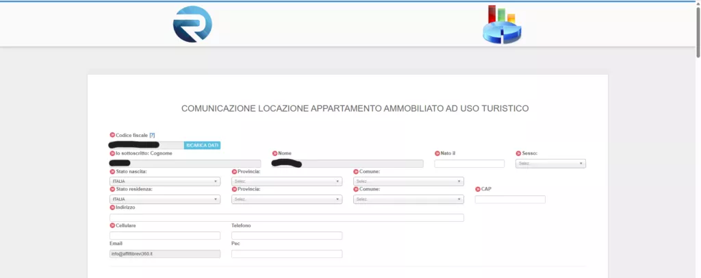 Comunicazione Locazione